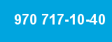 970 717-10-40 970 717-10-40
